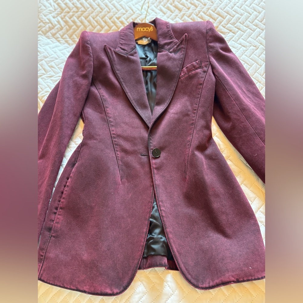McQueen Women's Deep Purple Blazer